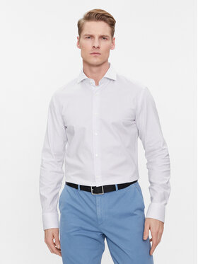BOSS Boss Cămașă H-HANK-spread 50508759 Alb Slim Fit