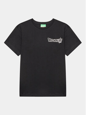 United Colors Of Benetton United Colors Of Benetton T-shirt 3096C10ED Crna Regular Fit