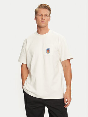 adidas adidas T-krekls OLPC IX6754 Écru Regular Fit