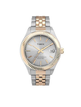 Timex Timex Ročna ura The Waterbury TW2T87000 Srebrna