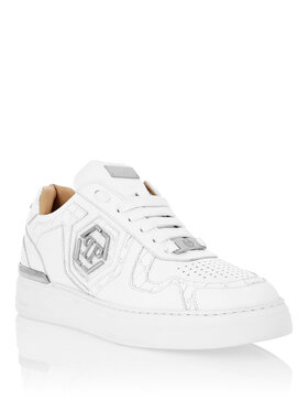PHILIPP PLEIN PHILIPP PLEIN Sneakersy 26565 Biela