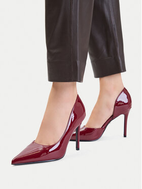 DeeZee DeeZee Augstpapēžu kurpes CEO-WSS21798-01 Bordo