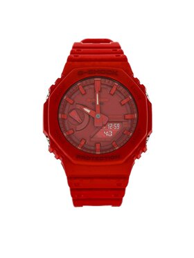 G-Shock G-Shock Zegarek GA-2100-4AER Czerwony