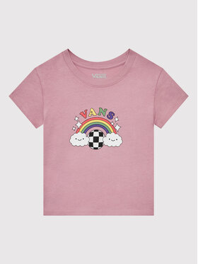 Vans Vans T-Shirt VN0A7RV4 Ροζ Regular Fit