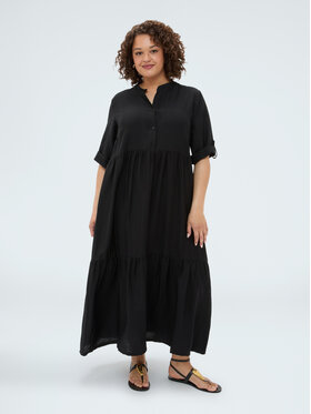 Fiorella Rubino Fiorella Rubino Sukienka wieczorowa 7025T001876N033 Czarny A-Line Fit