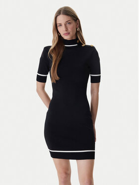Marciano Guess Marciano Guess Úpletové šaty 6RGK24 5905Z Černá Classic Fit