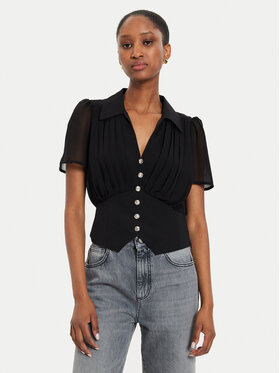 Morgan Morgan Blusa 242-OPLIA Nero Regular Fit