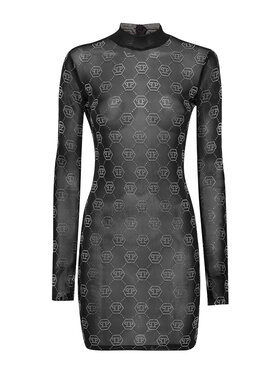 PHILIPP PLEIN PHILIPP PLEIN Abito da sera 11629 Nero Fitted Fit