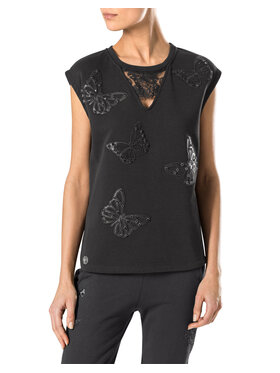 PHILIPP PLEIN PHILIPP PLEIN Felpa 30748 Nero Regular Fit