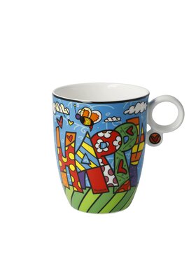 Goebel Goebel Kubek R. Britto - Happy Kolorowy