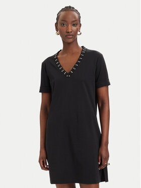 Liu Jo Sport Liu Jo Sport Vsakodnevna obleka TA6296 J3855 Črna Regular Fit