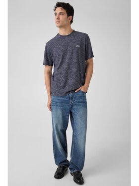 Guess Guess T-Shirt 183148 Modrá Classic Fit