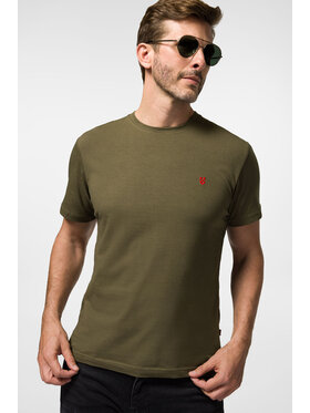 Próchnik Próchnik T-Shirt PM 2 TS073123000042 Khaki Regular Fit