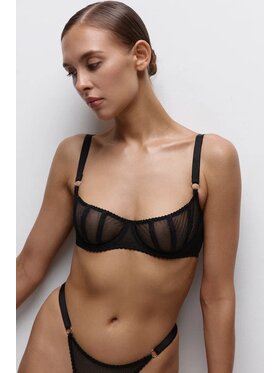Merci Lingerie Merci Lingerie Komplet bielizny EK01BP04D Czarny