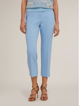 Motivi Motivi Pantaloni di tessuto P195Q003748N004 Turchese Regular Fit