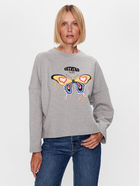 Weekend Max Mara Weekend Max Mara Суитшърт Temide 23592602 Сив Relaxed Fit