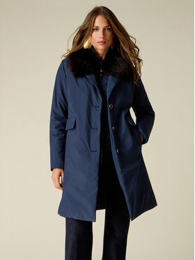 Oltre Oltre Giubbotto piumino F035R001537N034 Blu Over Fit