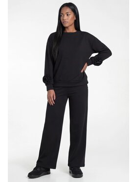 FIGL FIGL Tepláková souprava M1316 Černá Straight Fit