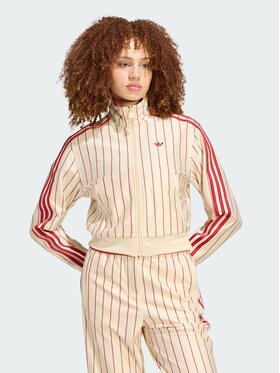 adidas adidas Μπλούζα Reversible Firebird Track Top KT1850 Μπεζ Regular Fit