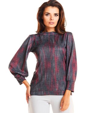 Infinite You Infinite You Blúzka M180 Červená Basic Fit