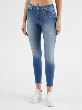 ONLY ONLY Blugi 15282335 Albastru Skinny Fit