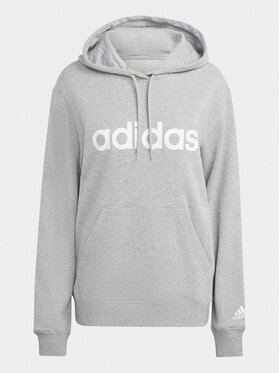 Adidas Jopa Essentials Linear Hoodie IC6884 Siva Regular Fit