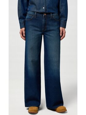 Wrangler Wrangler Jeansy World Wide 661 Niebieski Basic Fit
