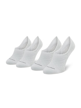 Calvin Klein Calvin Klein Členkové ponožky 701218787 Biela