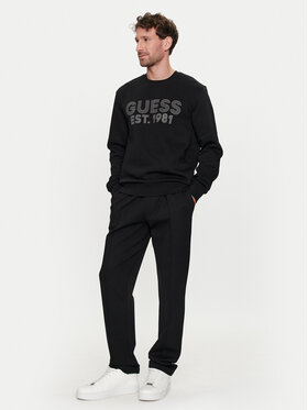 Guess Guess Bluza M4YQ08 K9Z21 Czarny Regular Fit