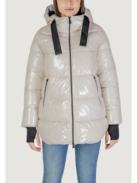 SUNS SUNS Parka Populonia Bright Beige Slim Fit