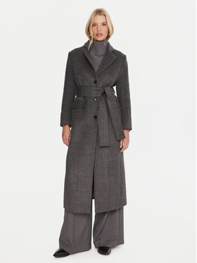 Marella Marella Wollmantel Giostro 2523016162 Grau Regular Fit