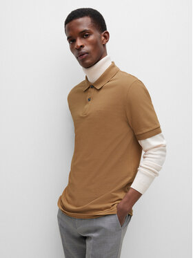BOSS Boss Polo 50468301 Bež Regular Fit