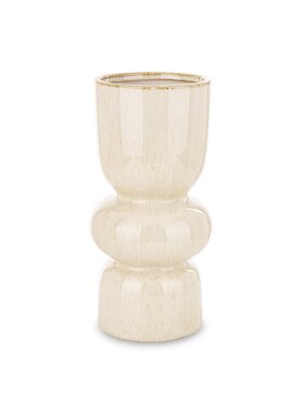 MIAhome MIAhome Wazon ceramiczny 30x14,5x14,5 cm MEZANIO Biały