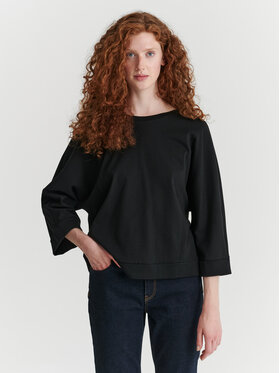 TATUUM TATUUM Bluzka ULEN Czarny Loose Fit