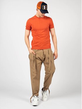 Xagon Xagon T-Shirt P23 081K 1200K Pomarańczowy Regular Fit
