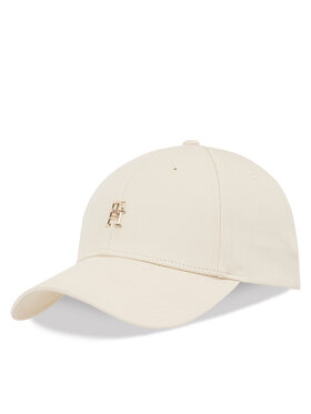 Tommy Hilfiger Tommy Hilfiger Kšiltovka Elevated Chic Cap AW0AW17128 Écru