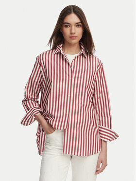 Tommy Hilfiger Tommy Hilfiger Риза WW0WW45612 Светлочервен Regular Fit