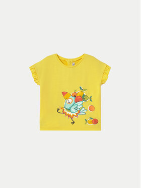 Mayoral Mayoral T-Shirt 1048 Żółty Regular Fit