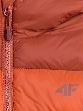 4F 4F Kurtka puchowa 4FJRAW25TDJAM0770-81S Brązowy Regular Fit