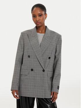 BOSS Boss Сако Juseka 50523277 Сив Relaxed Fit