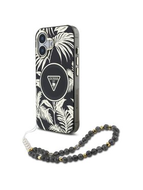 Guess Guess Etui na telefon Apple iPhone 16 Czarny