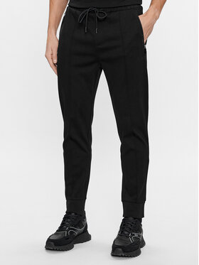 Boss Boss Pantaloni trening Hadiko Mirror 50505320 Negru Regular Fit