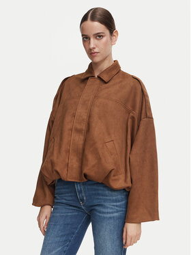 Vero Moda Vero Moda Prehodna jakna Hazel 10353230 Rjava Oversize