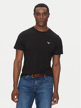Barbour Barbour T-Shirt Essential Sports MTS0331BK31 Černá Tailored Fit