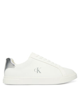 Calvin Klein Calvin Klein Sneakers Low Pro Cups Laceup Lth Met HW0HW02846 Alb