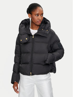 PINKO PINKO Žieminė striukė Giza Imbottito 101602 A1ZV Juoda Regular Fit