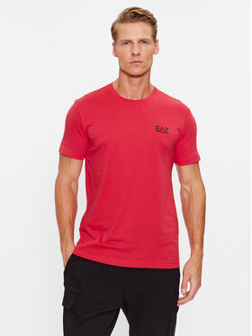 EA7 Emporio Armani EA7 Emporio Armani Tričko 8NPT51 PJM9Z 1462 Červená Regular Fit