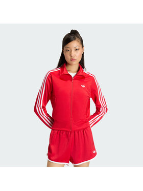 adidas adidas Majica dugih rukava Firebird Classic KQ6529 Crvena Regular Fit