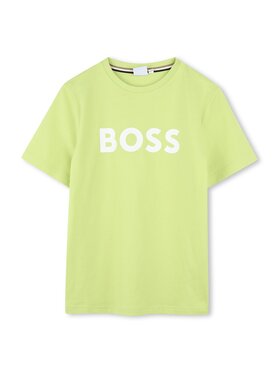 BOSS BOSS Tričko J52030 M Zelená Regular Fit