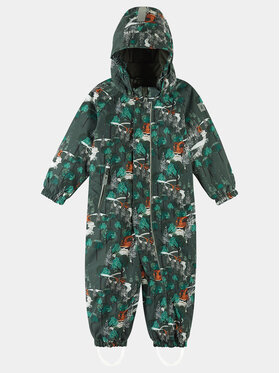Reima Reima Overall de iarnă Puhuri 5100116B Verde Regular Fit